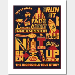 The Incredible True Story Poster (Tracklist) - Logic Posters and Art